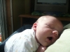 Snoozing.