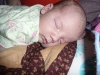 Sleeping, again.