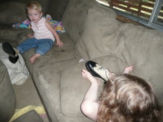 In Mama's shoes