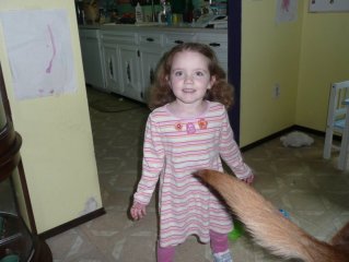 CareBear's first day of school.