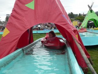CareBear canoe.
