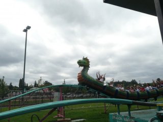 CareBear's first roller coaster.