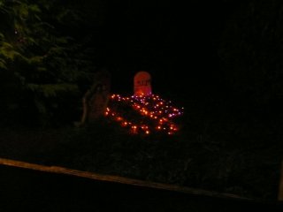 Yard decorations.