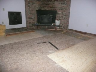 Living room floor!