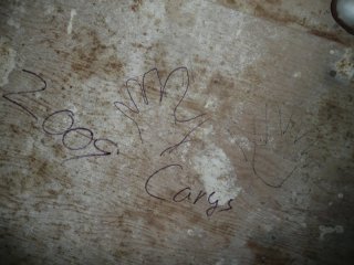 CareBear's hands.