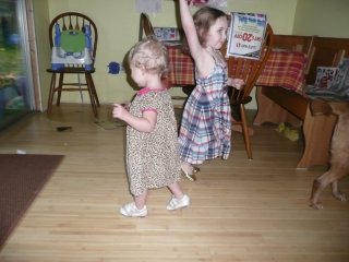 Thanksgiving dancing.