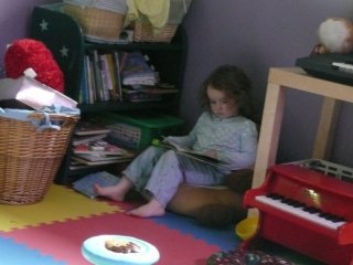 A rare quiet moment.