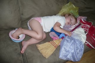 Must have been a crazy morning.