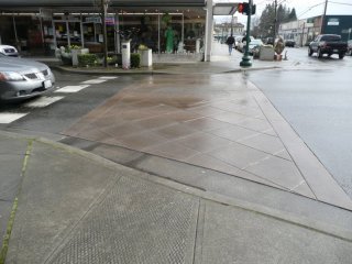 Daffodil crosswalk.