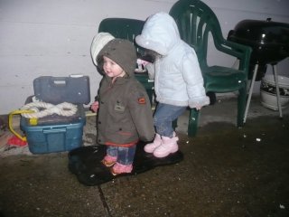 They'll find a puddle anywhere.