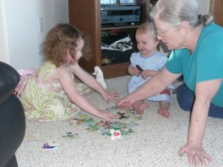 Puzzle time with Grams.