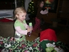 LiliBee likes her flashlight.