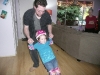 Papa adds some speed.
