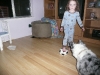 Soccer with CareBear and Maisy.