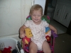 Three in a chair.