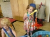 Fishing at school.